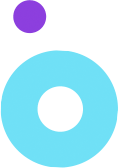 Circulo roxo - Rosca azul